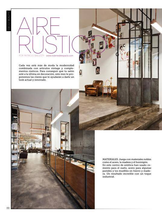 Interiorismo Aire Rustico Vistemedeespacio