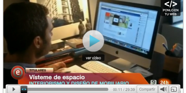 Interiorismo Vistemedeespacio Canal 24horas