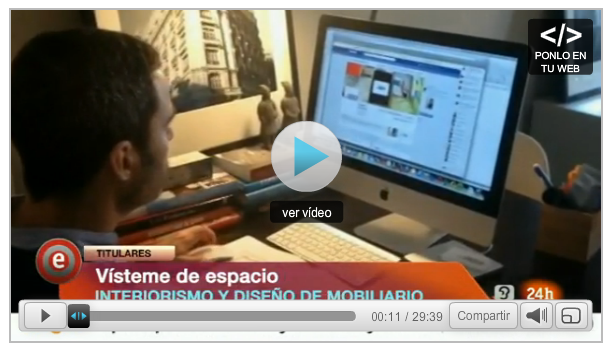 Interiorismo Vistemedeespacio Canal 24horas